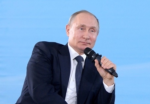 블라디미르 푸틴 러시아 대통령. /사진=크렘린궁 홈페이지 캡처.