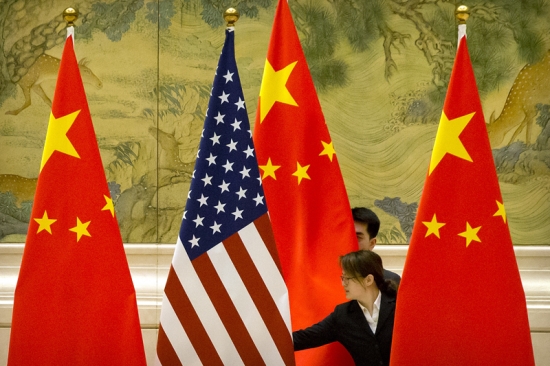 미국-중국 국기. /사진=AP, 뉴시스.