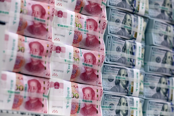 미국 달러와 중국 위안화. /사진=뉴시스.