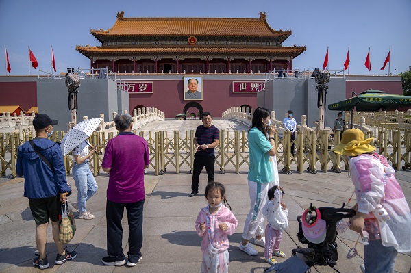 중국 베이징 톈안먼 광장. /사진=AP, 뉴시스.