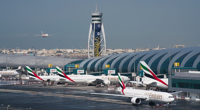 아랍에미레이트(UAE) 두바이 국제공항. /사진=AP, 뉴시스.