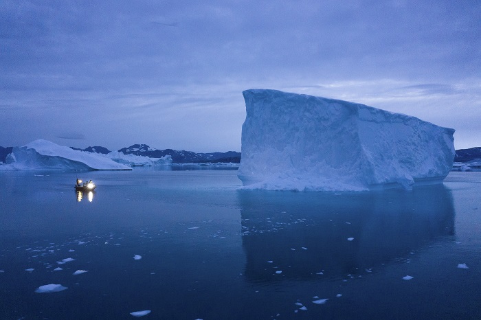 북극과 가까운 그린란드의 빙산. /사진=AP, 뉴시스.