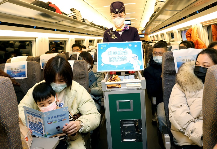 중국 상하이 열차. /사진=신화통신, 뉴시스