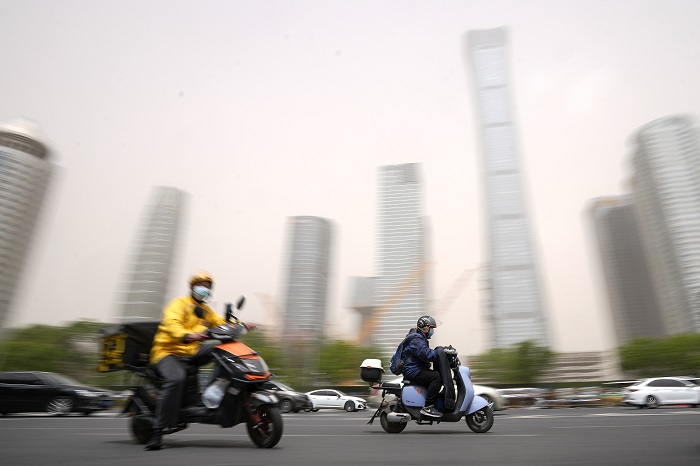 중국 베이징 비즈니스 중심지구. /사진=AP, 뉴시스