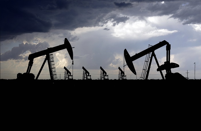 Bomba de petróleo bruto, Texas, EUA.  / foto = AP, Newsis