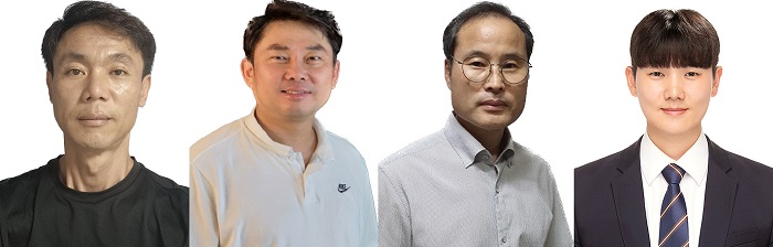 (왼쪽부터)유병조(44)씨, 정영석(45)씨, 한근수(57)씨, 양승준(34)씨. /사진=LG