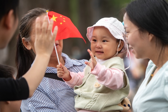 중국 후베이성 우한 아기. /사진=신화통신, 뉴시스