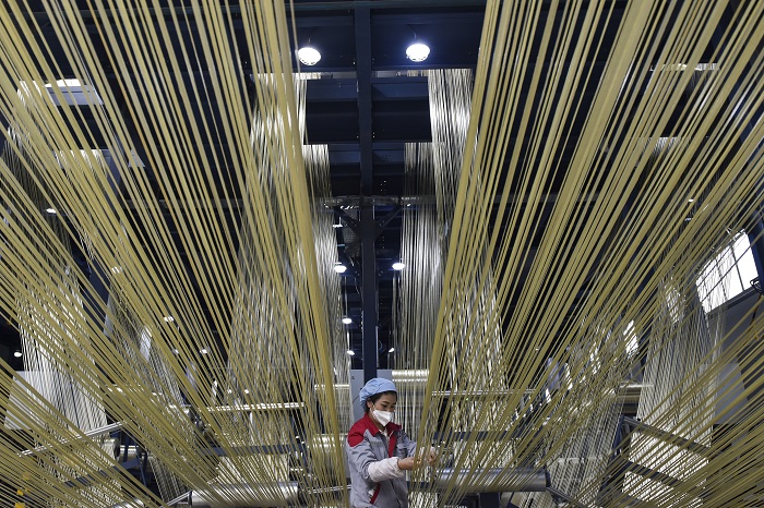 중국 탄소섬유 공장. /사진=AP, 뉴시스