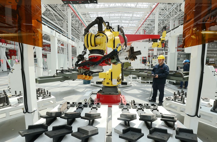 중국 제조업 공장 생산라인. /사진=AP, 뉴시스