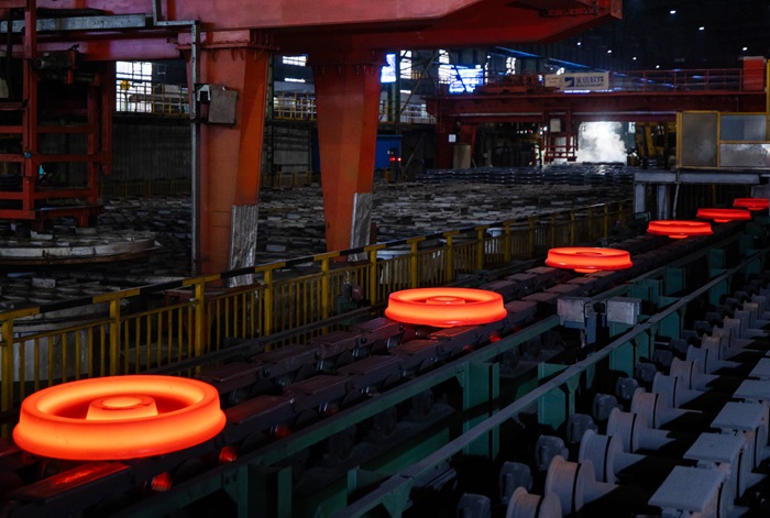 중국 금속 압연 생산(제조)라인. /사진=신화통신, 뉴시스