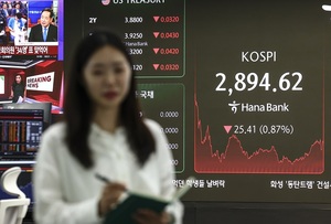 중동 불안, 코스피 '출렁'...삼성전자 · LG엔솔 '뚝'