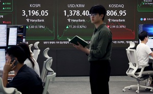 코스닥...스테이블코인주 '껑충', 알테오젠 · 케어젠 '뚝'