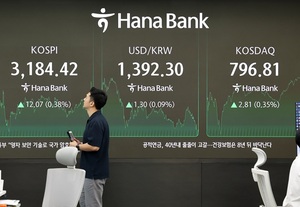구글 훈풍, 코스피 '상승'...바이오주 '활짝', 조선주 '뚝'
