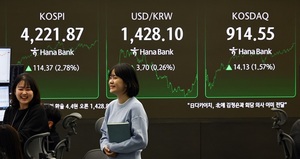 코스닥 시장 동향 보도 이미지