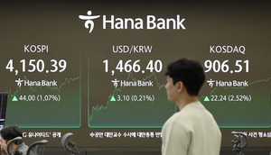 外人 투매에도, 코스피 '또 상승'...바이오주 '껑충'