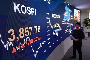 美 기술주 훈풍, 코스피 상승...하나금융 · 삼성SDI '활짝'