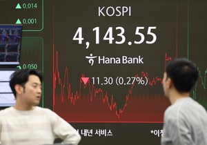 美 FOMC 대기, 코스피 '하락'...반도체 · 車 주가 '뚝'
