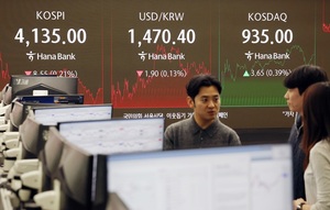 코스닥...에이비엘바이오· 펩트론· 올릭스· 클로봇 '급등'