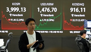 코스닥...메지온·티엠씨 '껑충', 에코프로·오스코텍 '급락'