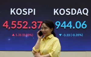 코스닥...펩트론 · 디앤디파마텍 '껑충', HLB · 로봇주 '뚝'