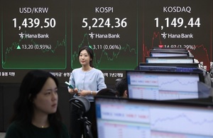 코스닥 '하락'...에코프로비엠 · 알테오젠 · 레인보우로보틱스 '뚝'