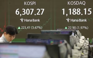 코스닥 '급등'...제주반도체 · 에코프로 · 삼천당제약 '껑충'