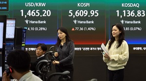 코스닥 '약보합'...펩트론 · 대한광통신 · 쏠리드는 '급등'