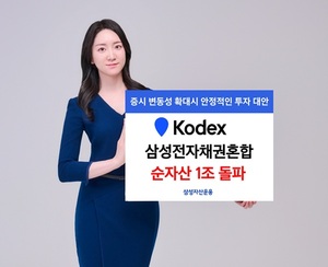 삼성운용 KODEX 삼성전자채권혼합 ETF, 순자산 1조 돌파