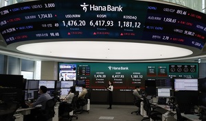 코스닥...펄어비스·파두 '껑충', 대한광통신·삼천당제약 '급락' - 뉴스 썸네일 이미지