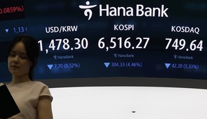 코스닥 750 붕괴...삼천당제약·로킷헬스케어는 '껑충' - 뉴스 썸네일 이미지