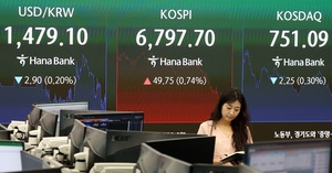 코스닥 '막판 하락'...주성엔지니어링 · 원익IPS · 티슈진 '뚝' - 뉴스 썸네일 이미지