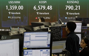 코스닥 '뚝'...알테오젠·펩트론·보로노이·제주반도체 '급락' - 뉴스 썸네일 이미지